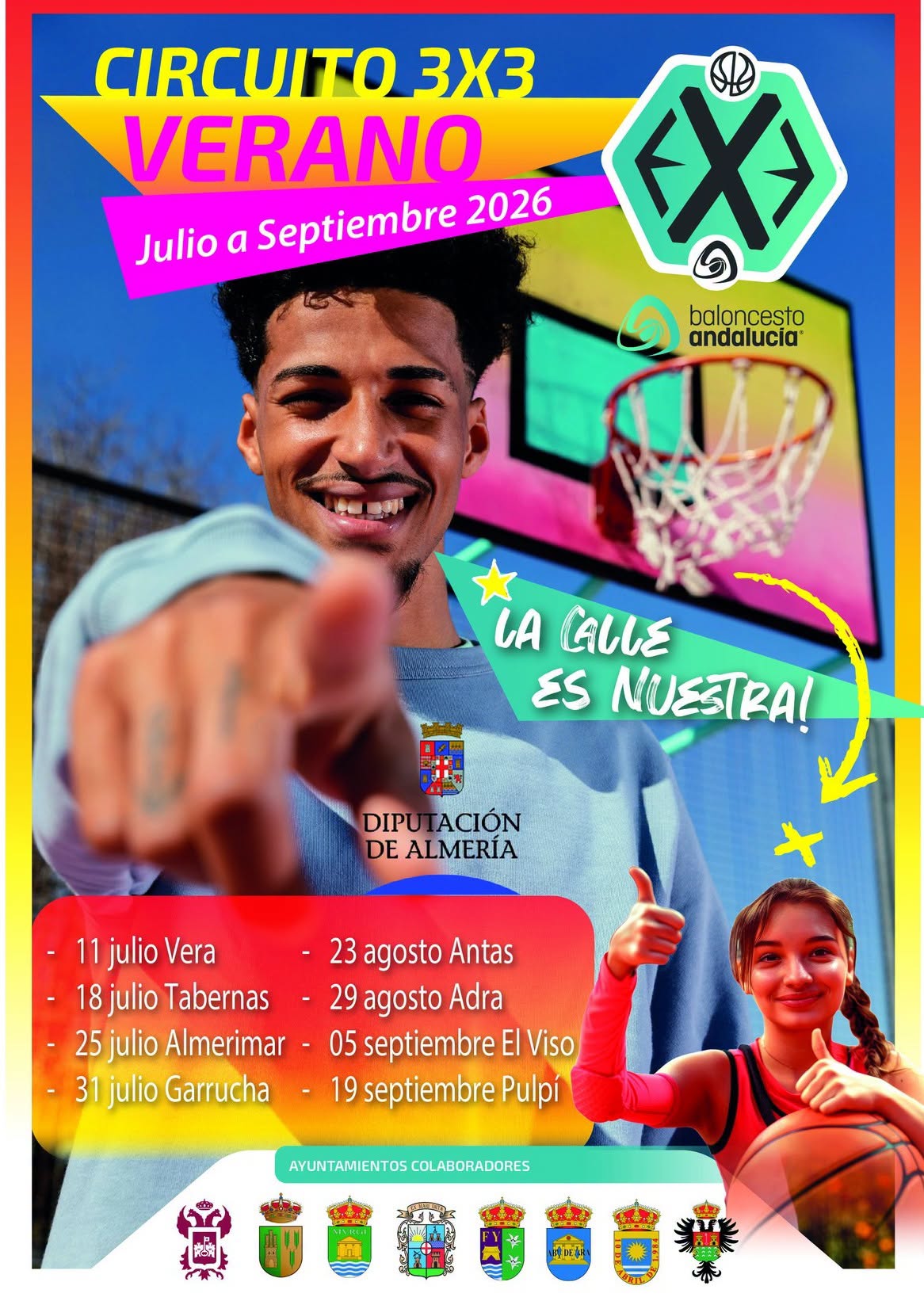 Circuito Baloncesto 3x3 Costa de Almería. Garrucha 31-07-26